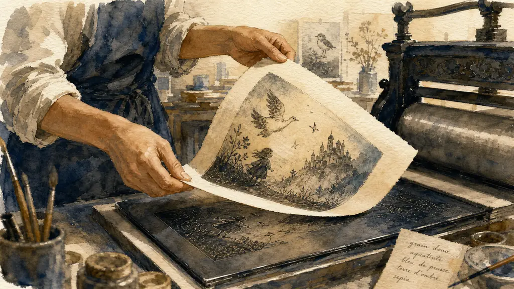 Keiko Minami : Maître des gravures à l&rsquo;aquatinte fantaisistes