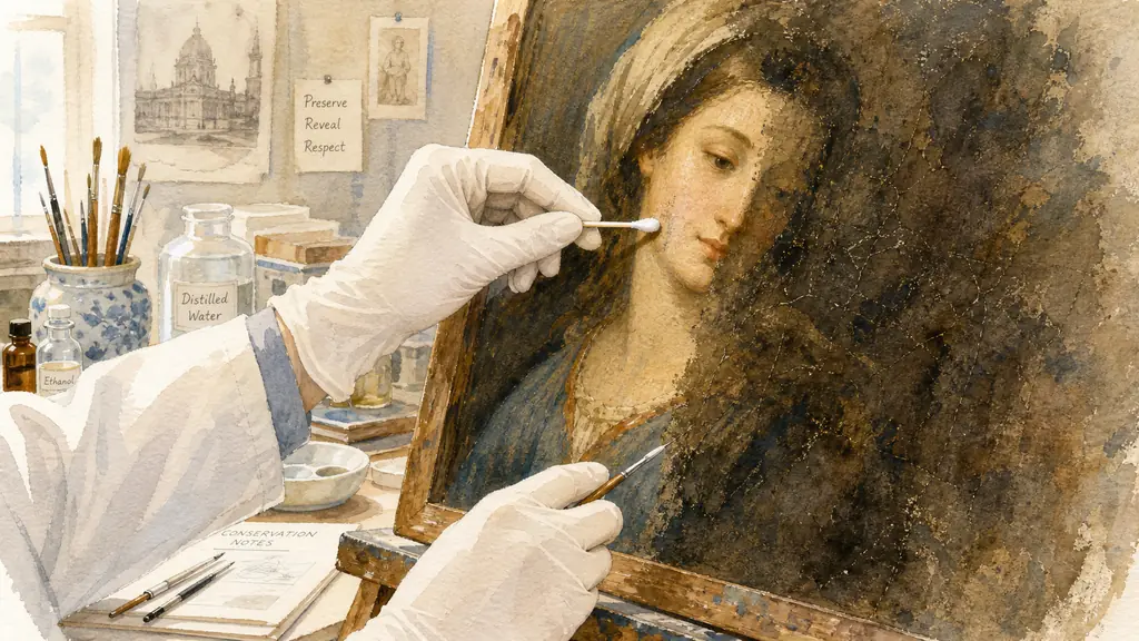 Nettoyage d&rsquo;un tableau à l&rsquo;huile : quel prix ?