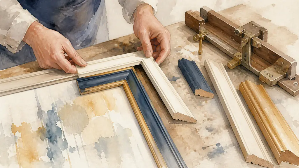 Baguettes encadrement tableau : 5 critères pour mettre l’œuvre en valeur