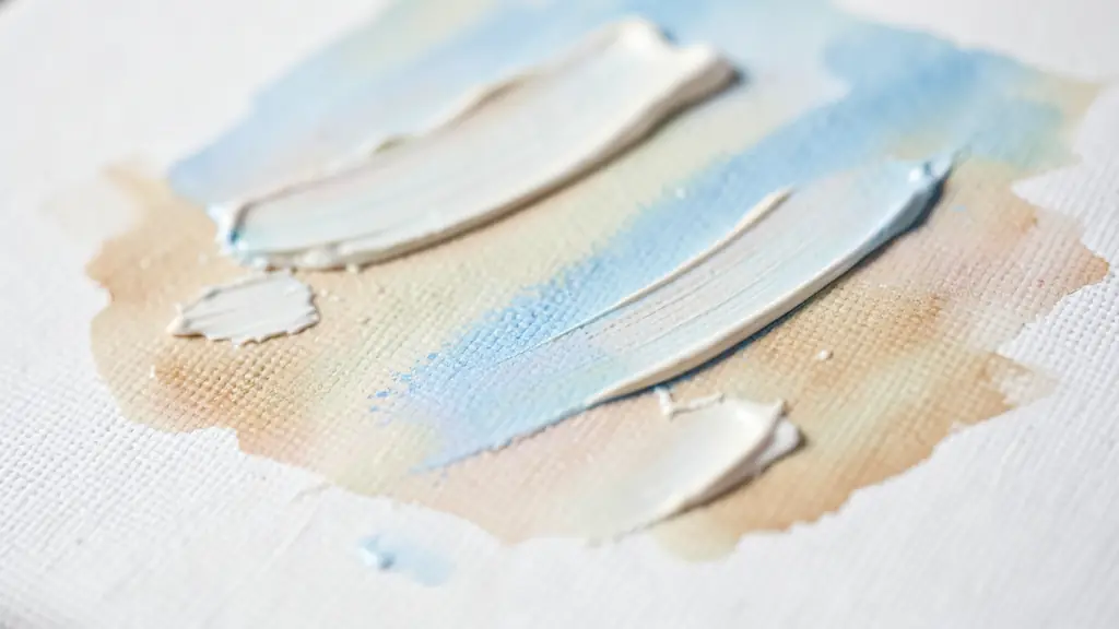 Close-up of oil paint texture with visible brushstrokes and acrylic layers on a linen canvas, editorial photography, soft natural lighting