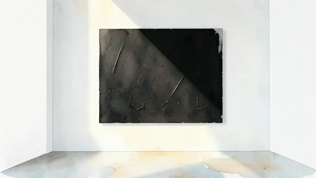 Tableau noir peintre : monochrome, maîtres et conseils pour bien choisir